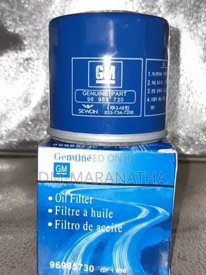 Spark Genuine Oil Filter From Gm