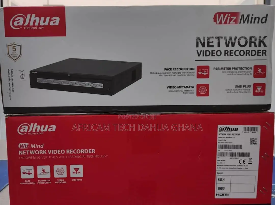 64CH 2U 8hdds Wizmind Network Video Recorder