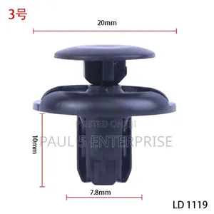Wholesale Rubber Screw for Fixing Car Bumpers 200pic in Pack