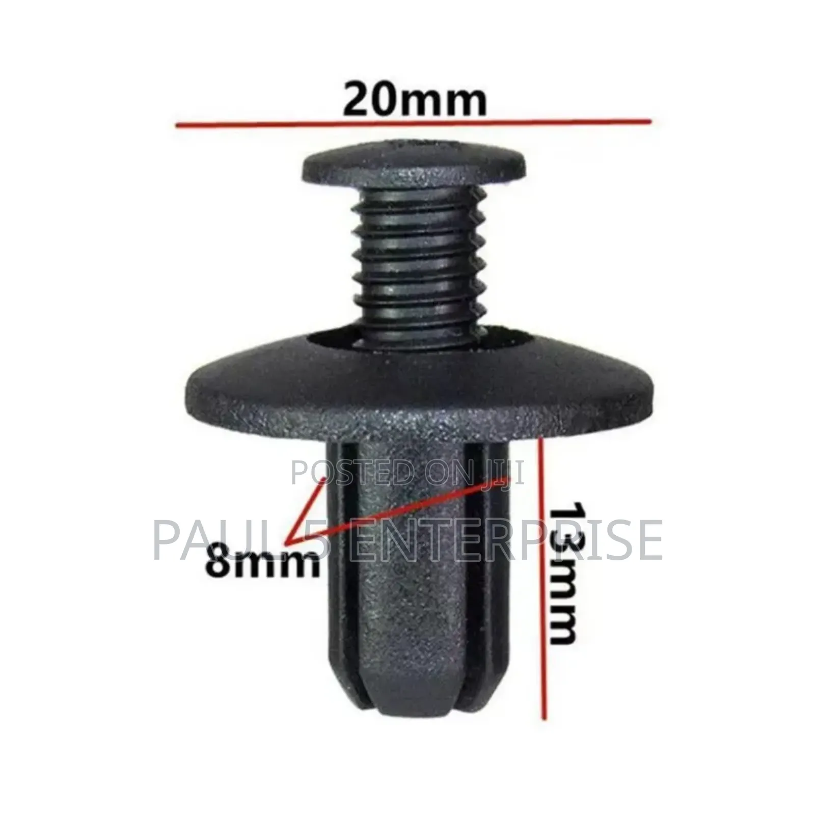 Wholesale Rubber Screw for Fixing Car Bumpers 200pic in Pack