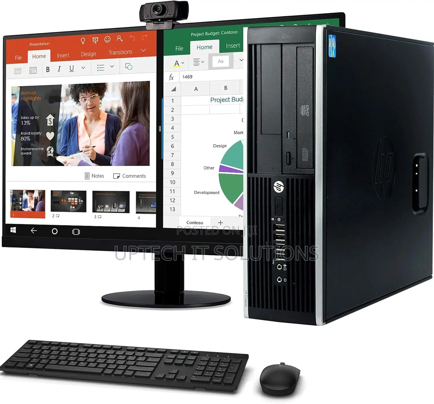 New Desktop Computer HP 290 G9 All-in-One 8GB Intel Core I5 SSD 1T