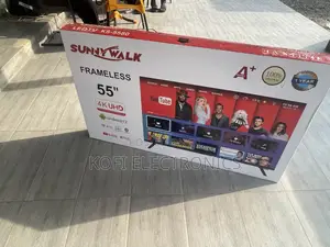 A+ Panel Sunnywalk 55′′4K UHD Android Smart Bezel-less TV