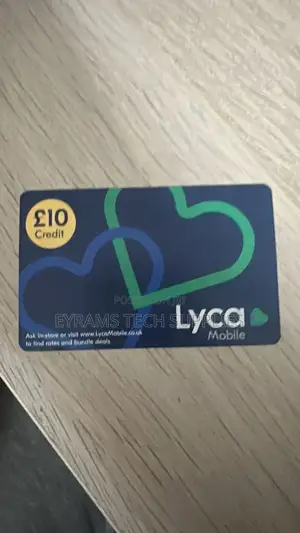 Uk Lycamobile 10gbp Top Up Voucher
