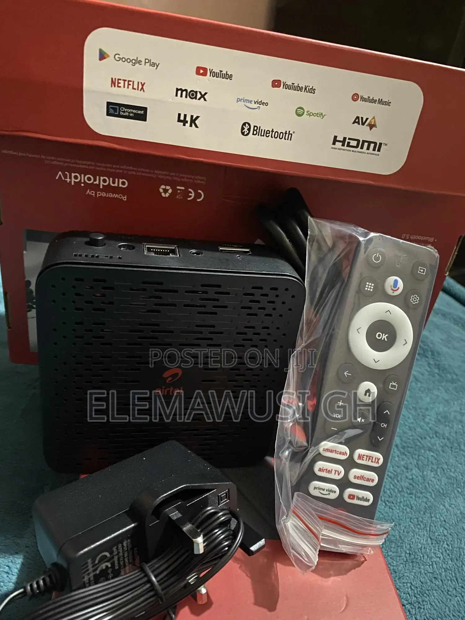 4g Universal Turbonet Router With Smart Android Tv Box 2in1