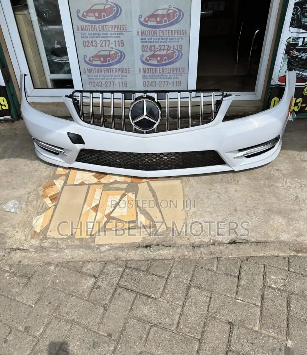 Mercedes Benz C250 2013-2014 W204 Front Bumper