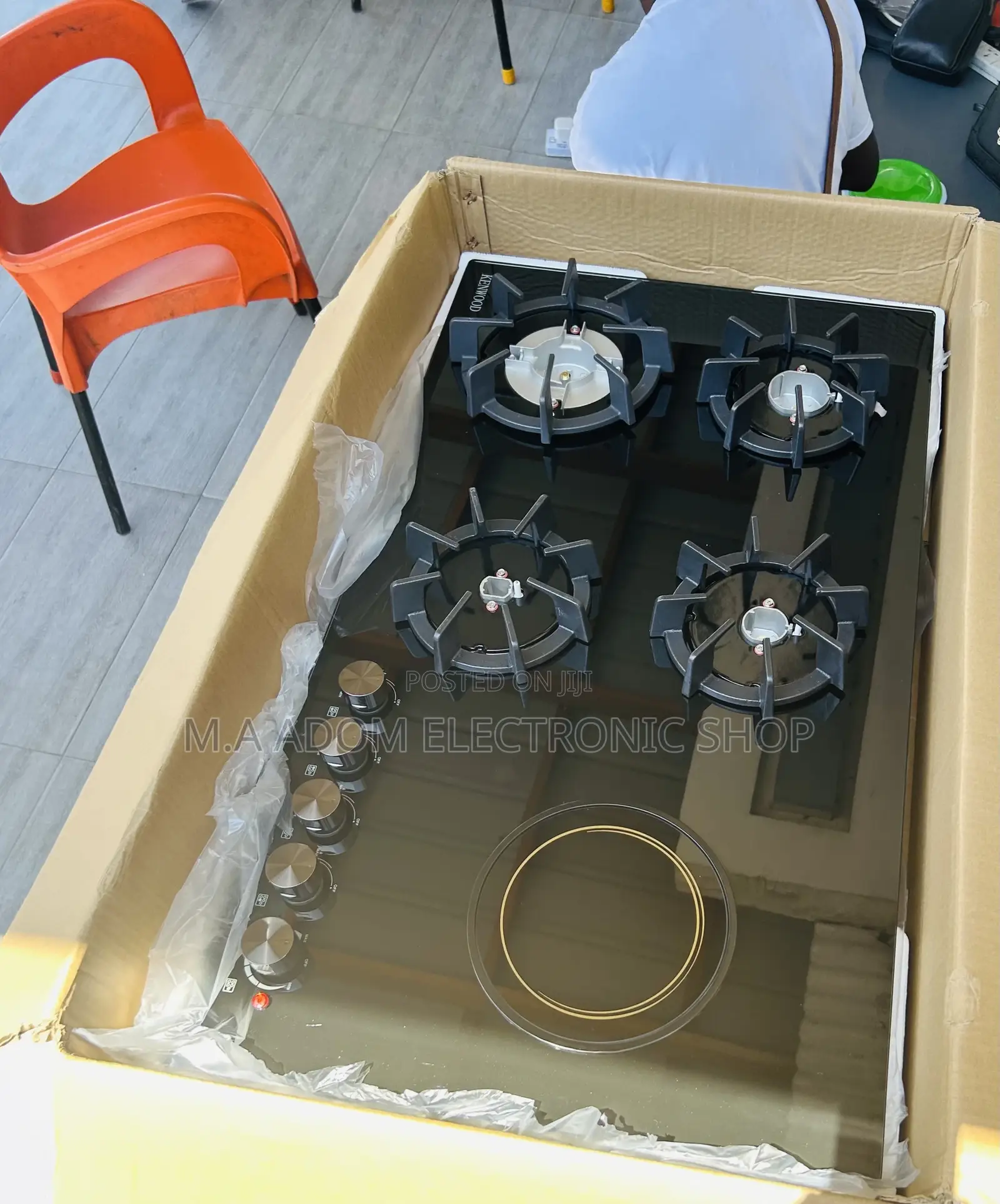 Shop Kenwood 4 Gas With 1 Electric Built-in Burner.