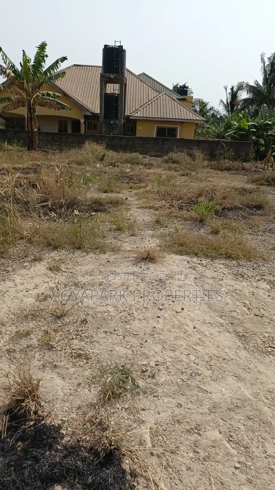 Road Side Land at Amasaman