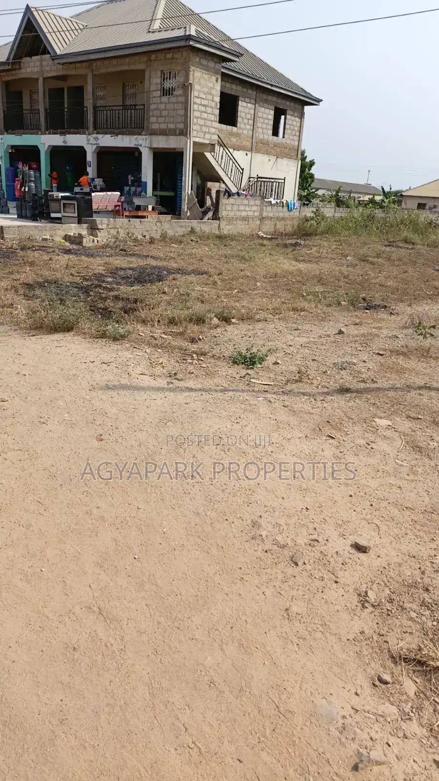 Road Side Land at Amasaman