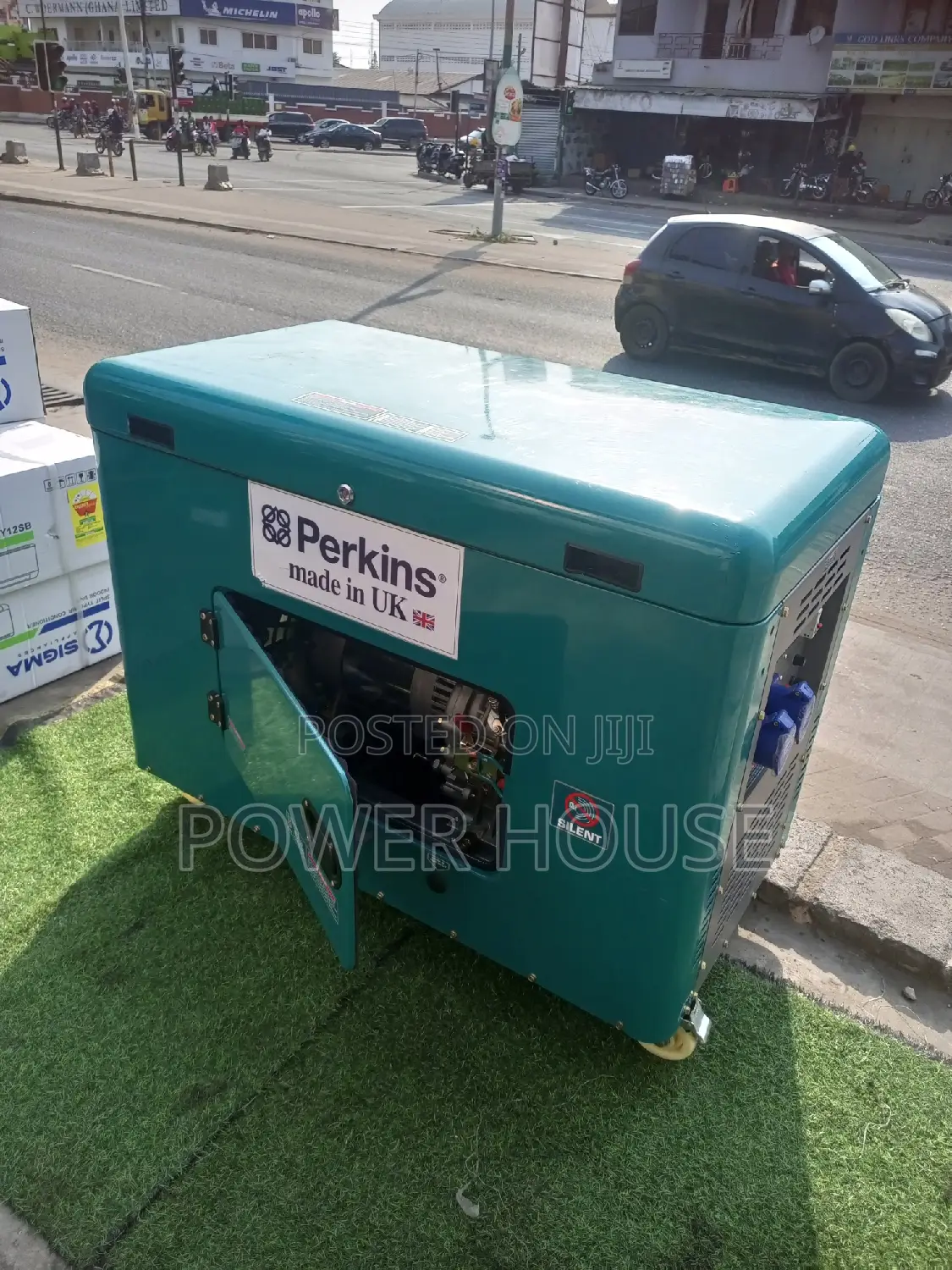 Uncut Diesel Generator 18kva 18500w 230v Perkins Generator
