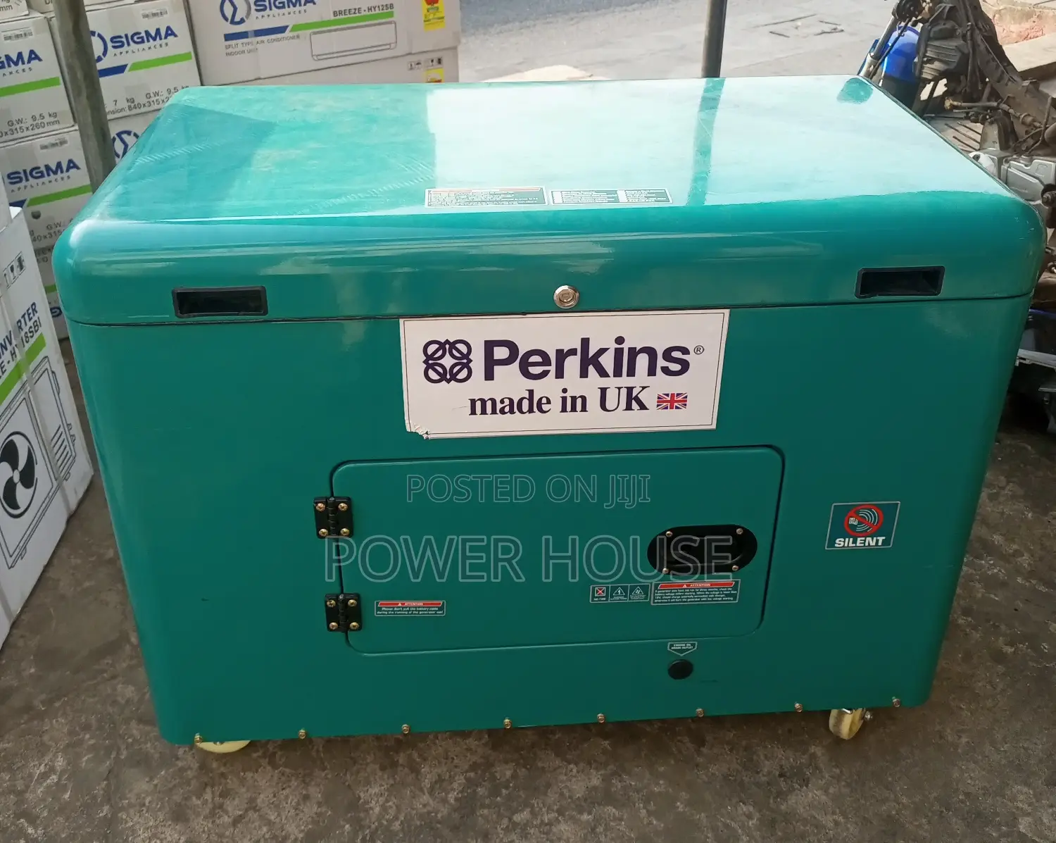 Convalescent Generator 18kva Perkins Generator 18500w 230v