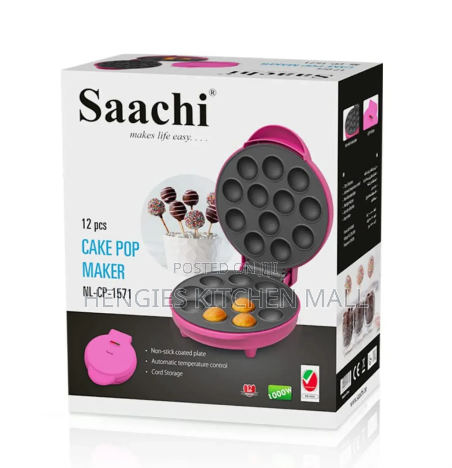 Saachi Cake Pop 12 Holes