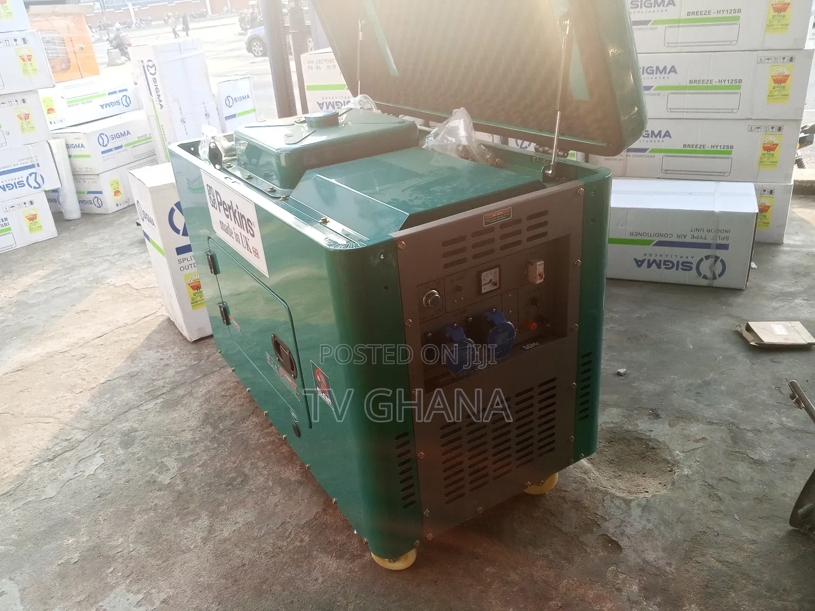 Premium Generator 18500w Silent 18kva Perkins Generator