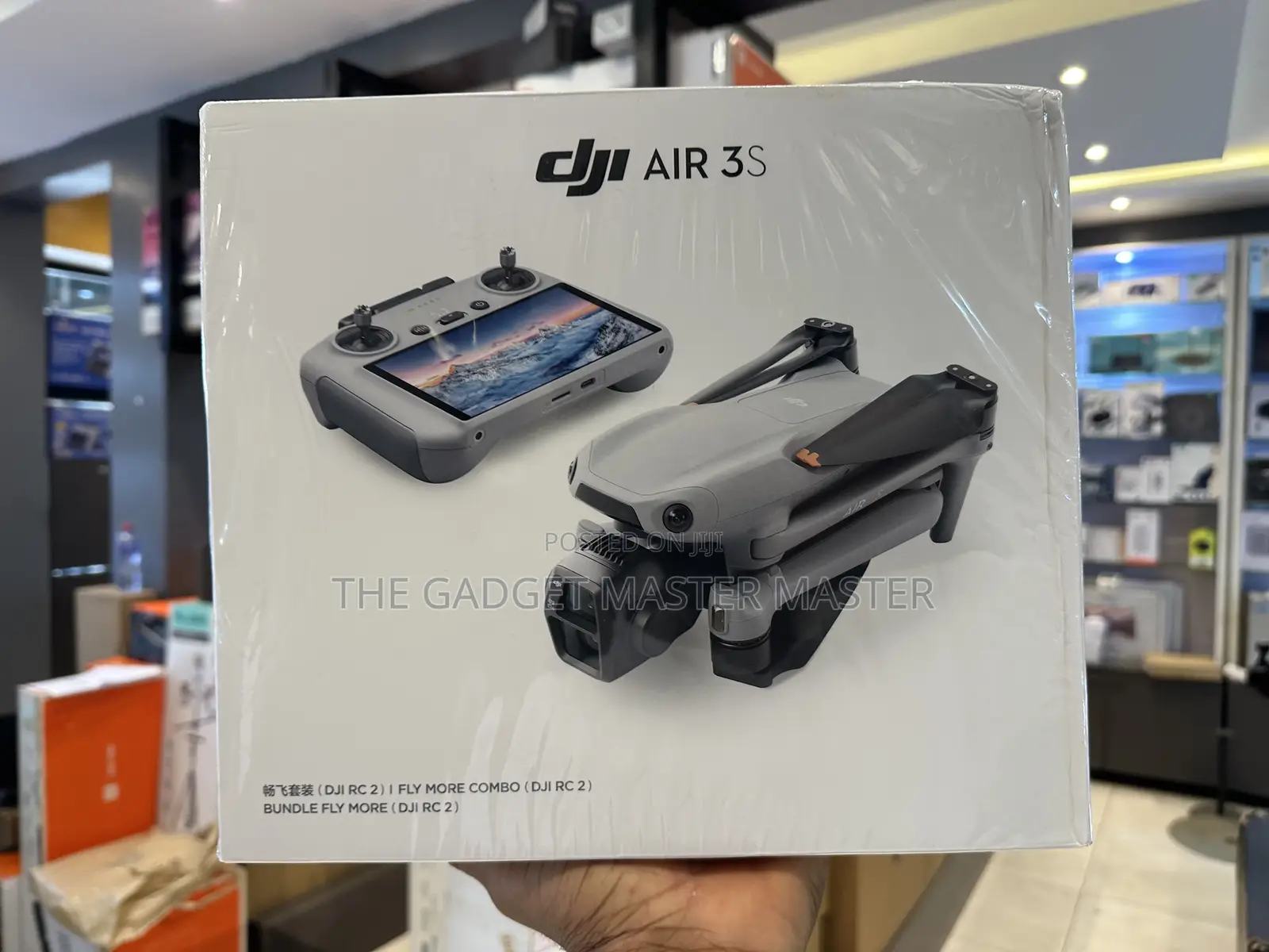 Dji Air 3s Drone With Rc 2 Fly More Combo