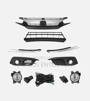Honda Civic 2016-2018 Front Grille Complete