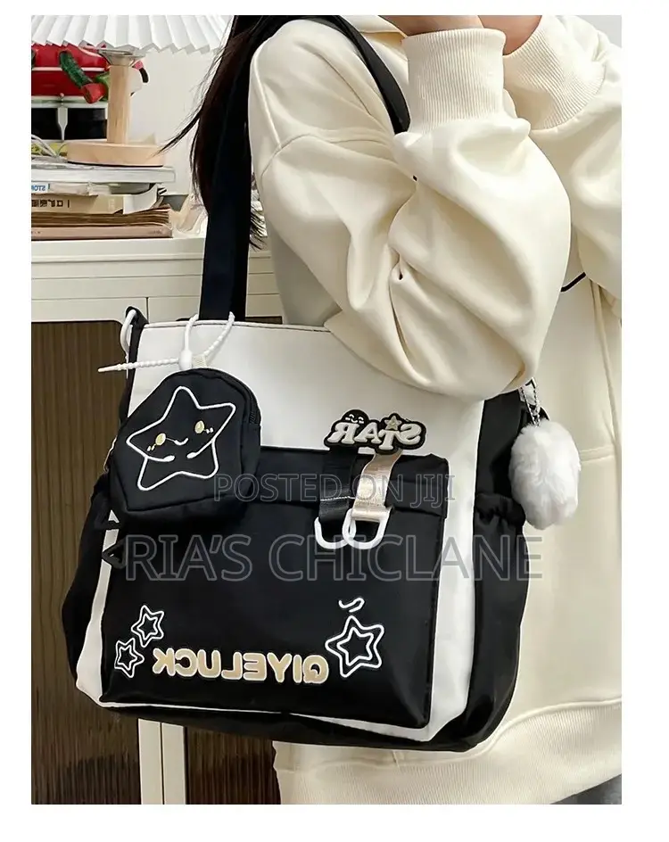 Waterproof School Tote Bag
