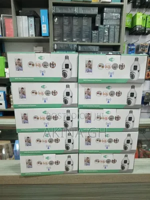 Dual Lens PTZ Wifi Bulb Camera Double Lens