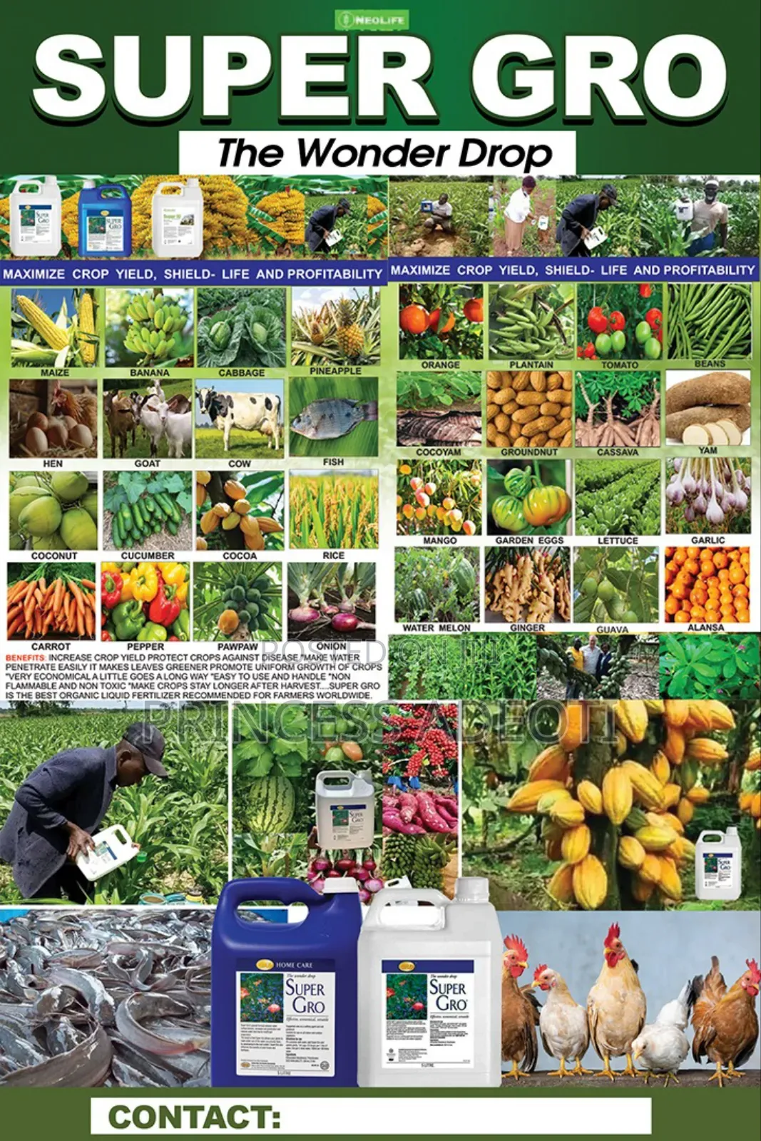 Organic Fertilizer Super Gro