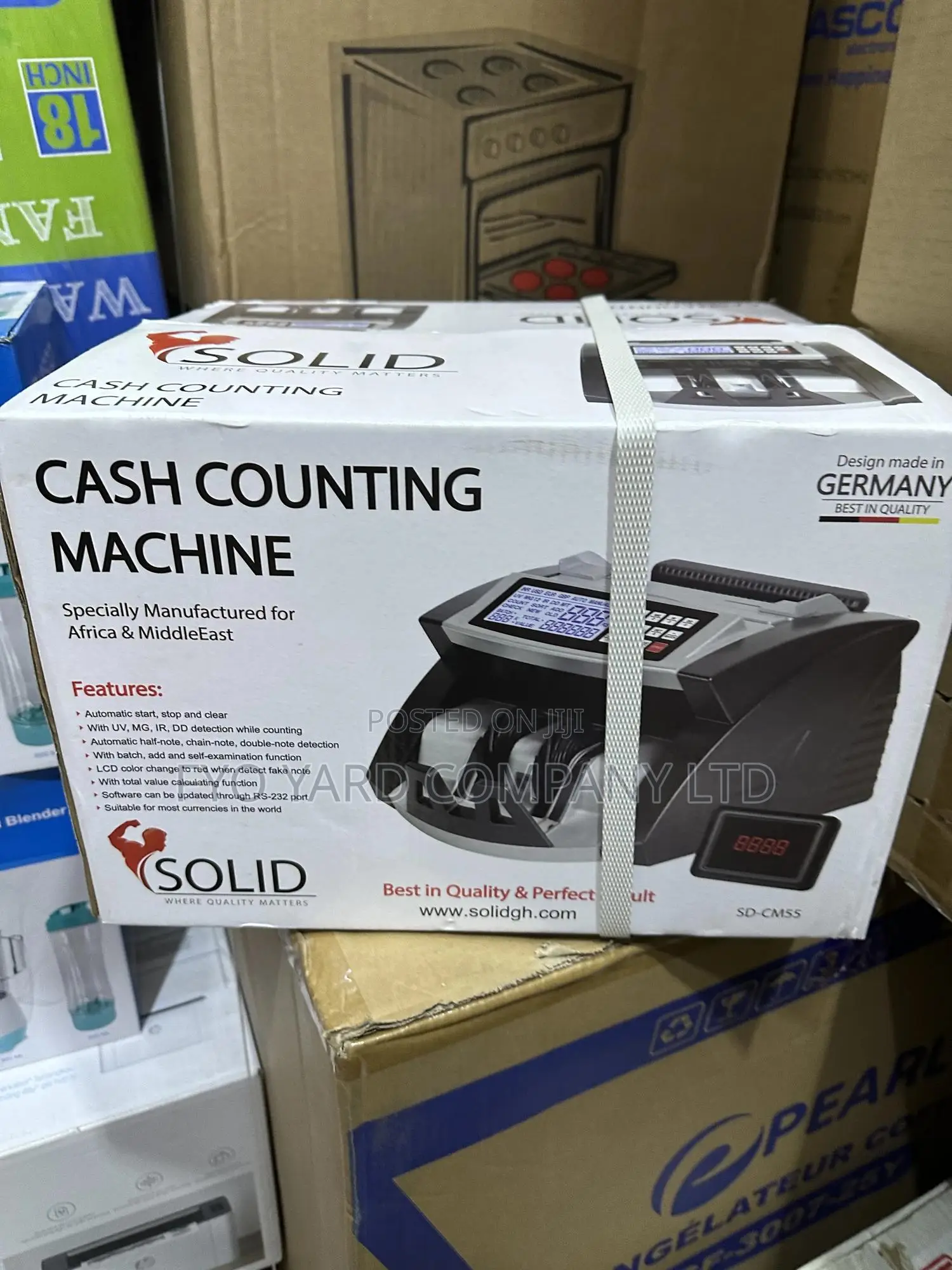 Solid Cash Counting Machine – Multi Currency –