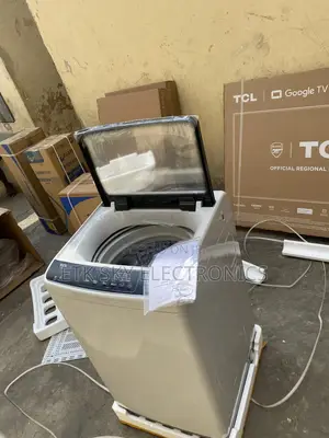 Futuristic TCL 9kg Topload Washingmachine Fully Auto