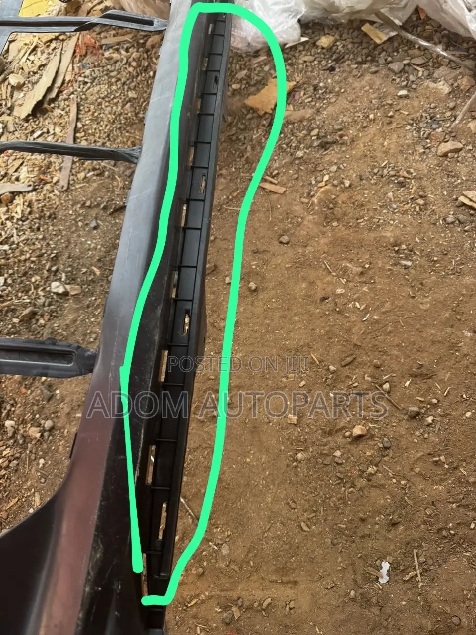Elantra Bumper Lip 2017 2018