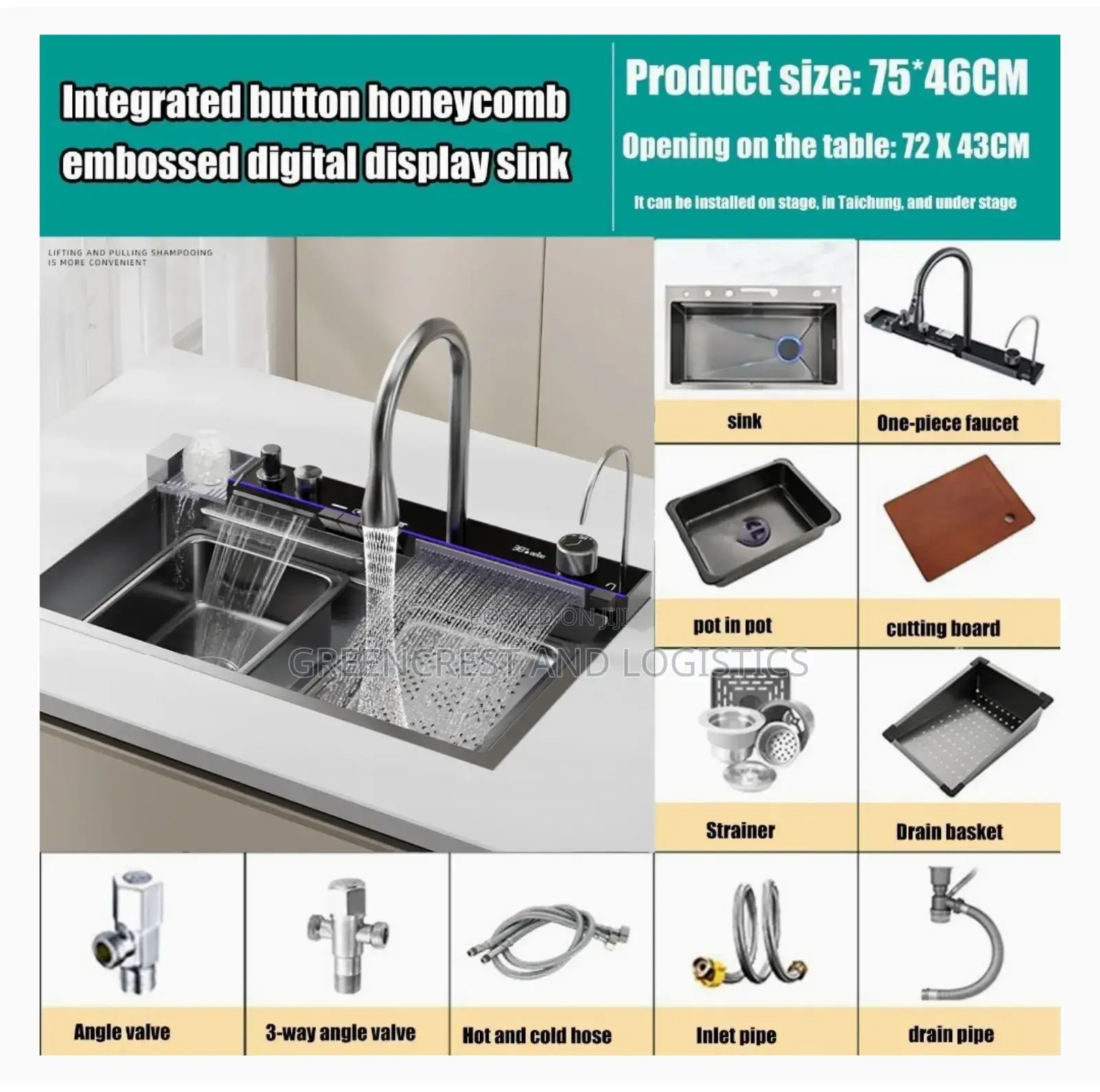 Kitchen Sink Digital Display