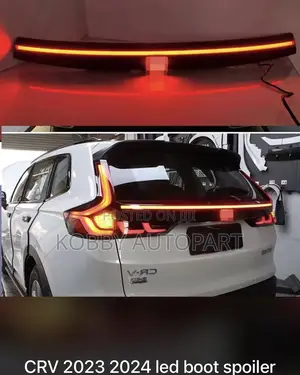 Honda CRV Led Boot Chrome Spoiler Moulding Light 2023 2024