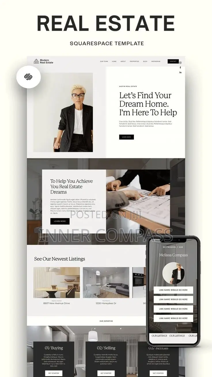 Real Estate Business Website Design Services
