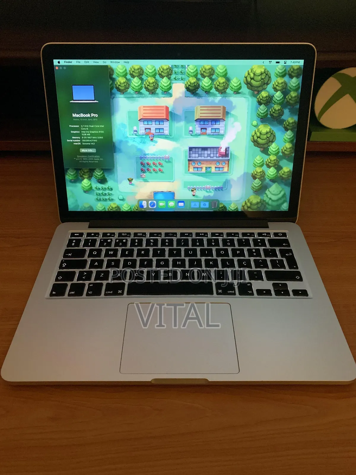 Laptop 8GB Intel Core I5 SSD 256GB