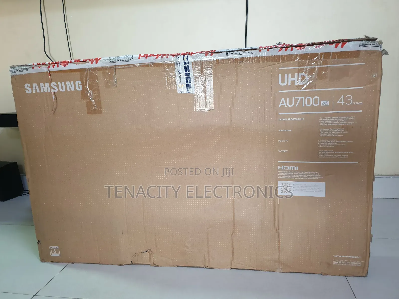 43"Crystal Uhd Samsung HDR Smart Satellite Tv