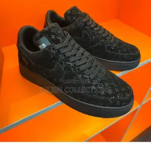 Louis Vuitton LV Black Suede