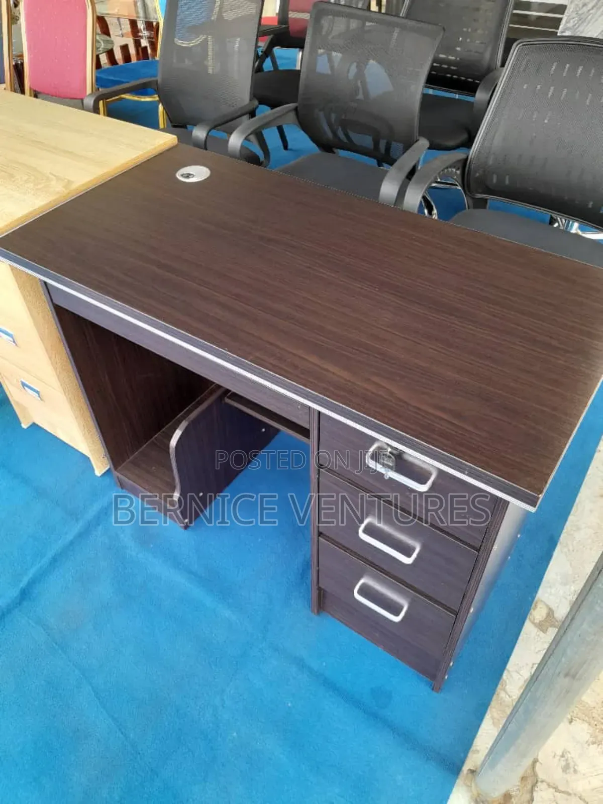Coffee Brown PC  Desk