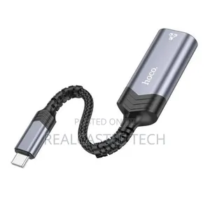 Hoco Portable OTG Ethernet Adapter. Usb-C to Rj45
