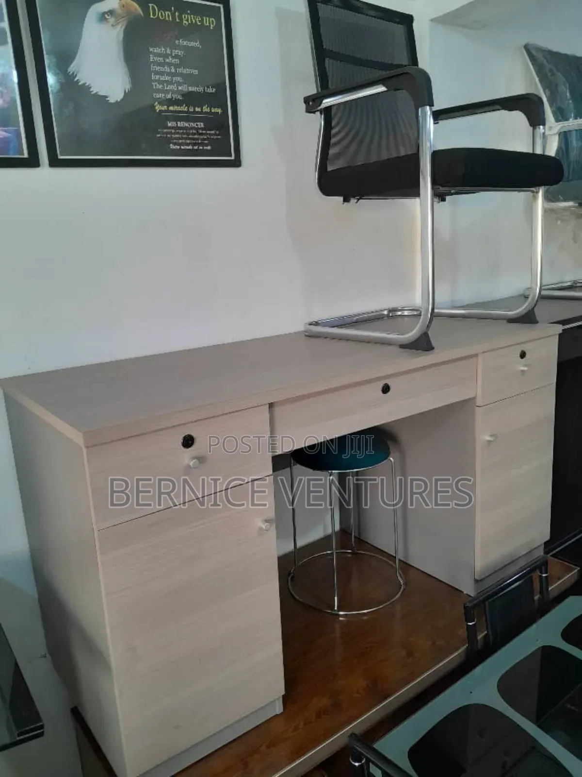 3 Drawers 2 Doors Office Table