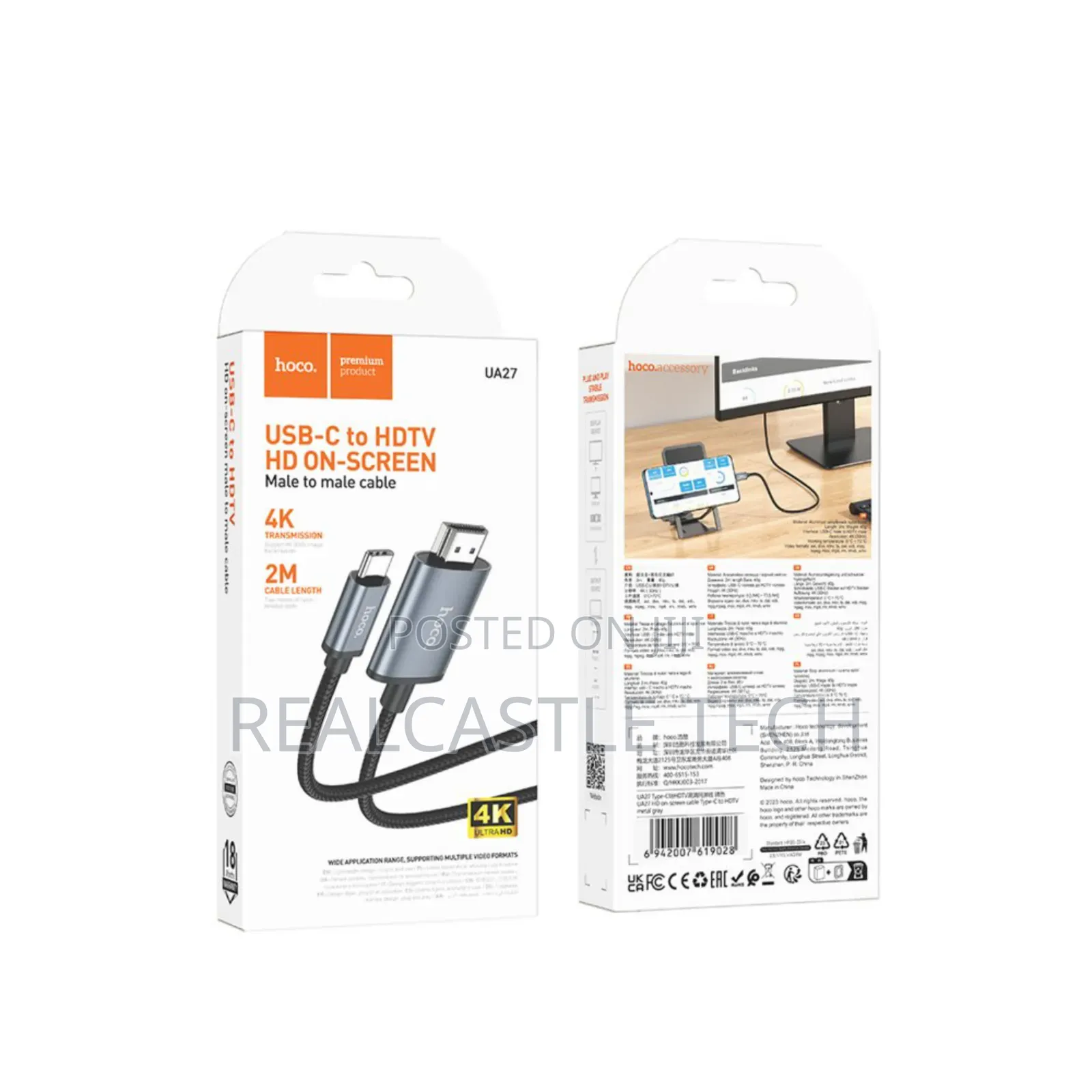 Hoco Ua27 Usb-C to HDTV