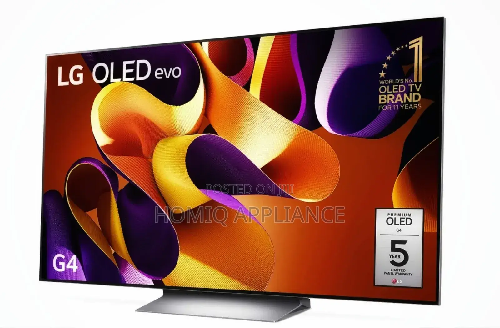 LG 83inch OLED Evo G4 Smart TV Dolby Vision Webos24-2024