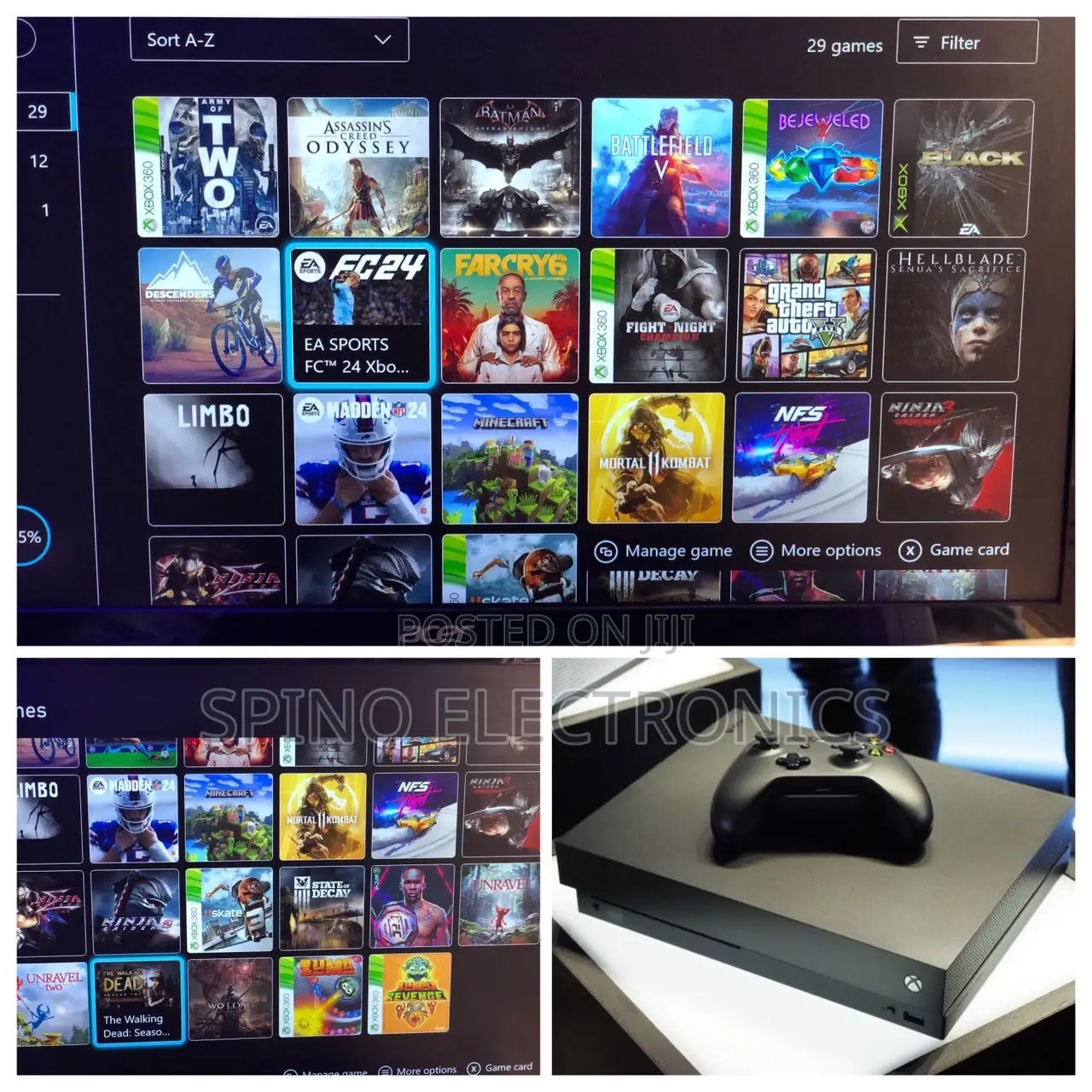 Xbox One X With 20 Games