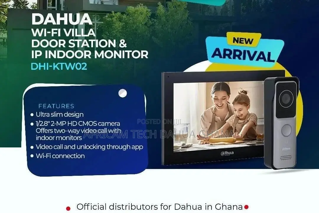Dahua Wi-fi Villa Door Station IP Indoor Monitor