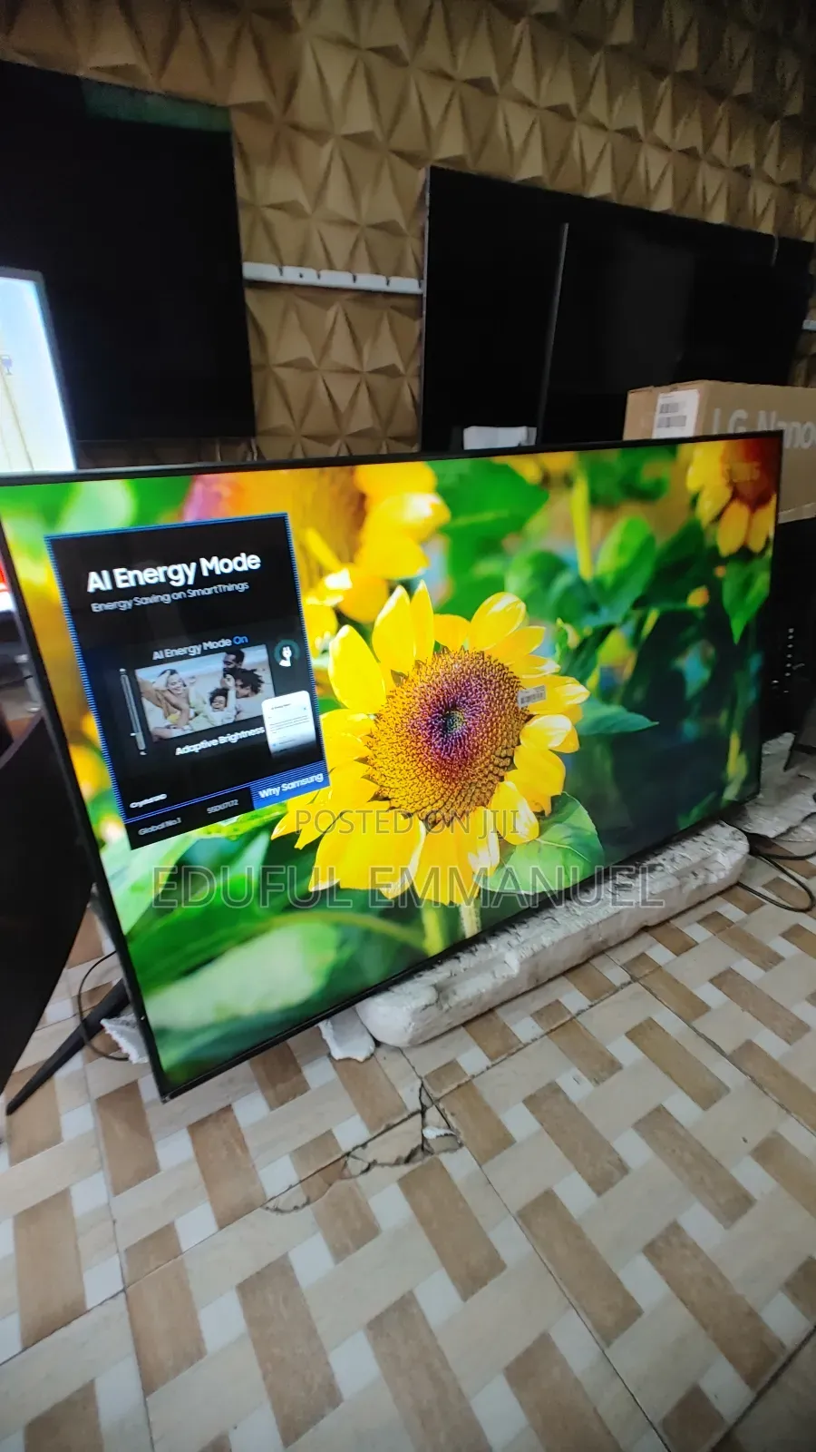 Samsung 55" 2024 Crystal Uhd Smart Apple Airplay Youtube