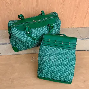 Luxury Goyard Travel Set Green