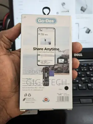 Go Des GD-DK108 3 in 1 Type-C Input Otg Memory Card Reader