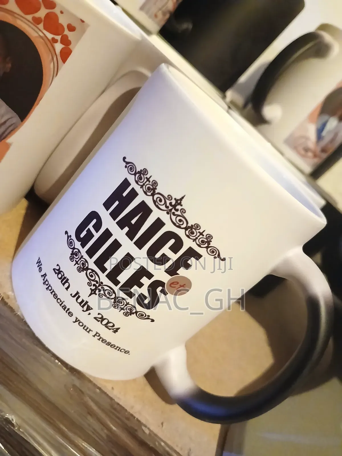 Magic Mug -Custom Printed Heat Reveal Mug in Accra, Surprise Gift Idea