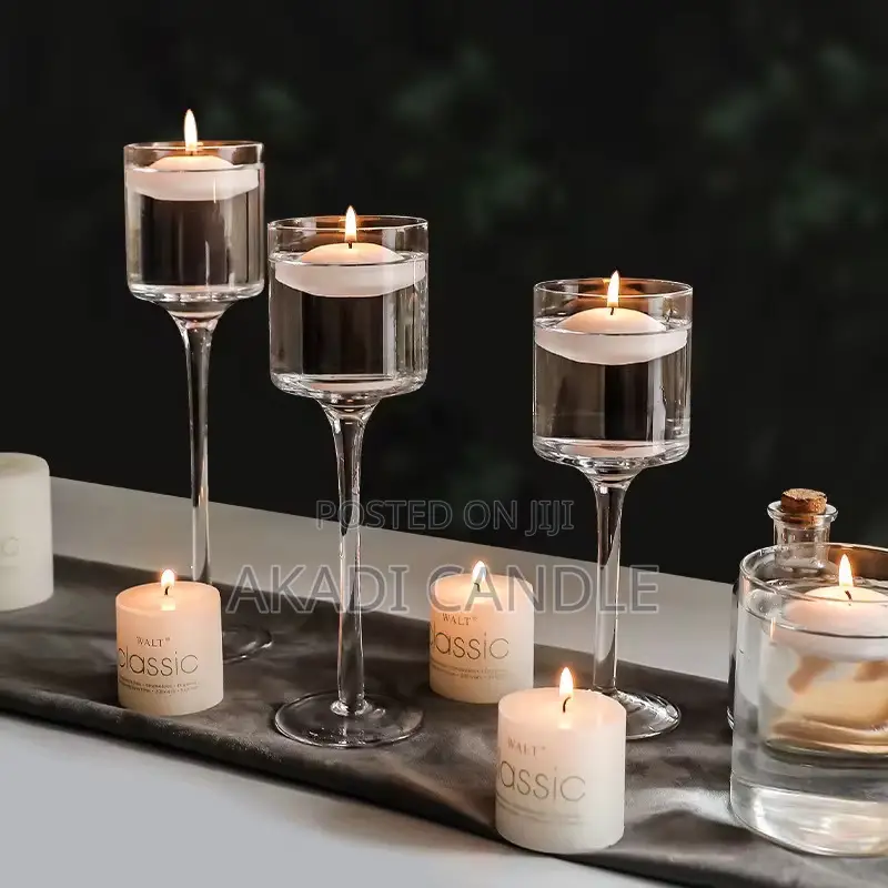 Floating Candle Glass for Rentals