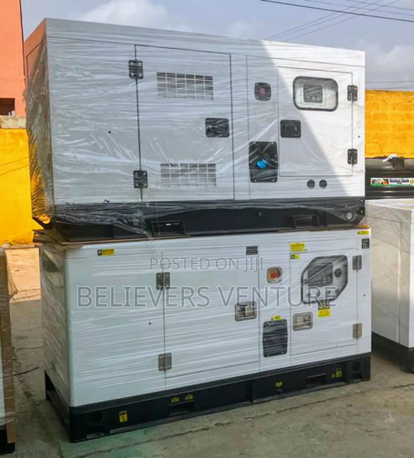 Original Silent Perkins 35kva Generator Good Generator