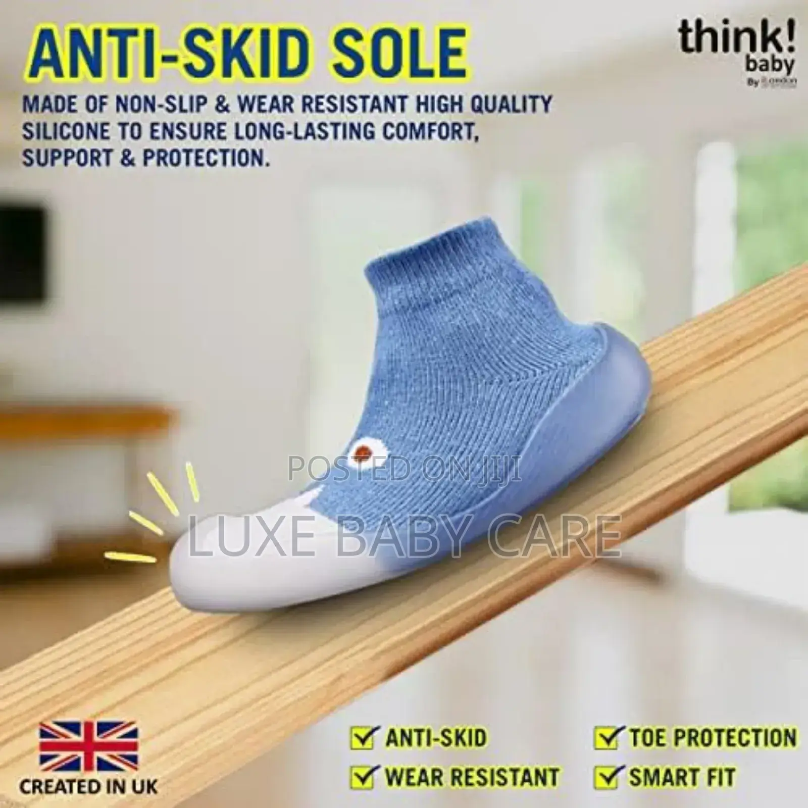 Anti Slip Cotton Sock Shoe