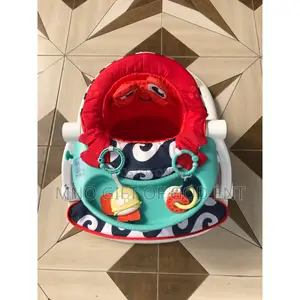 Fisher-Price Sit-Me-Up Floor Seat With Tray, Crab From U.S.