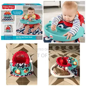 Fisher-Price Sit-Me-Up Floor Seat With Tray, Crab From U.S.