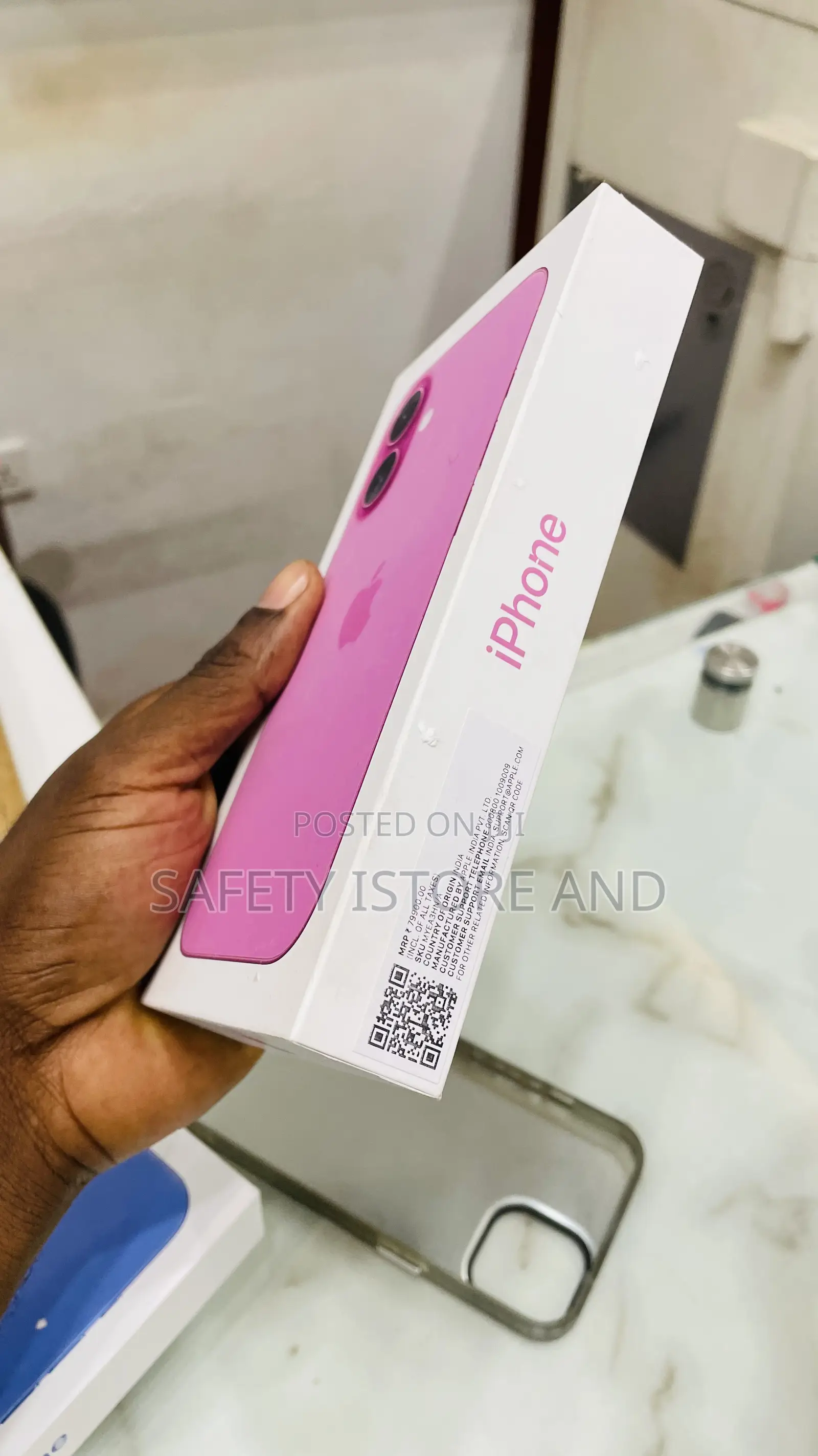 New Apple iPhone 16 128 GB Pink