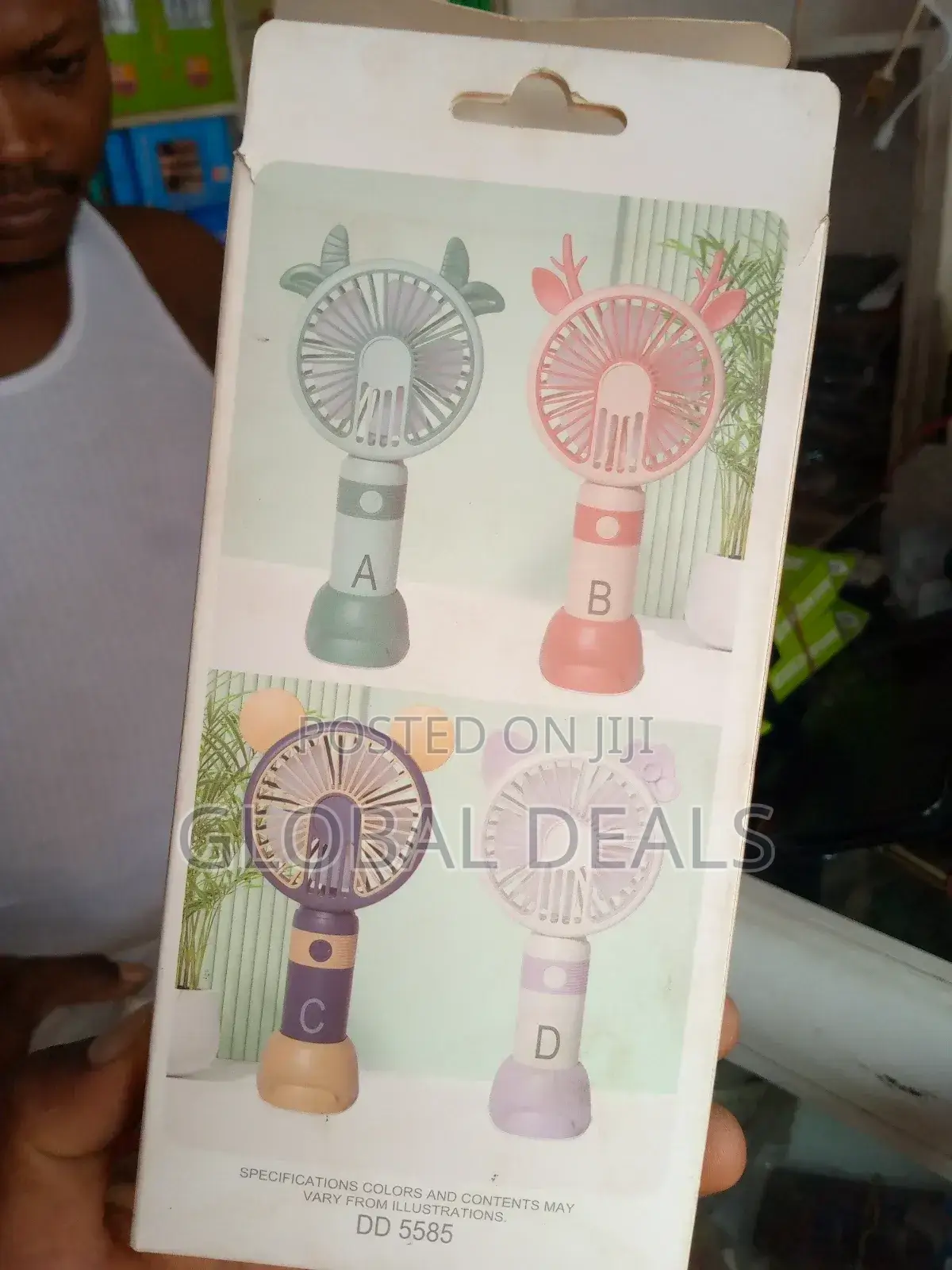 Rechargeable Hand Fan