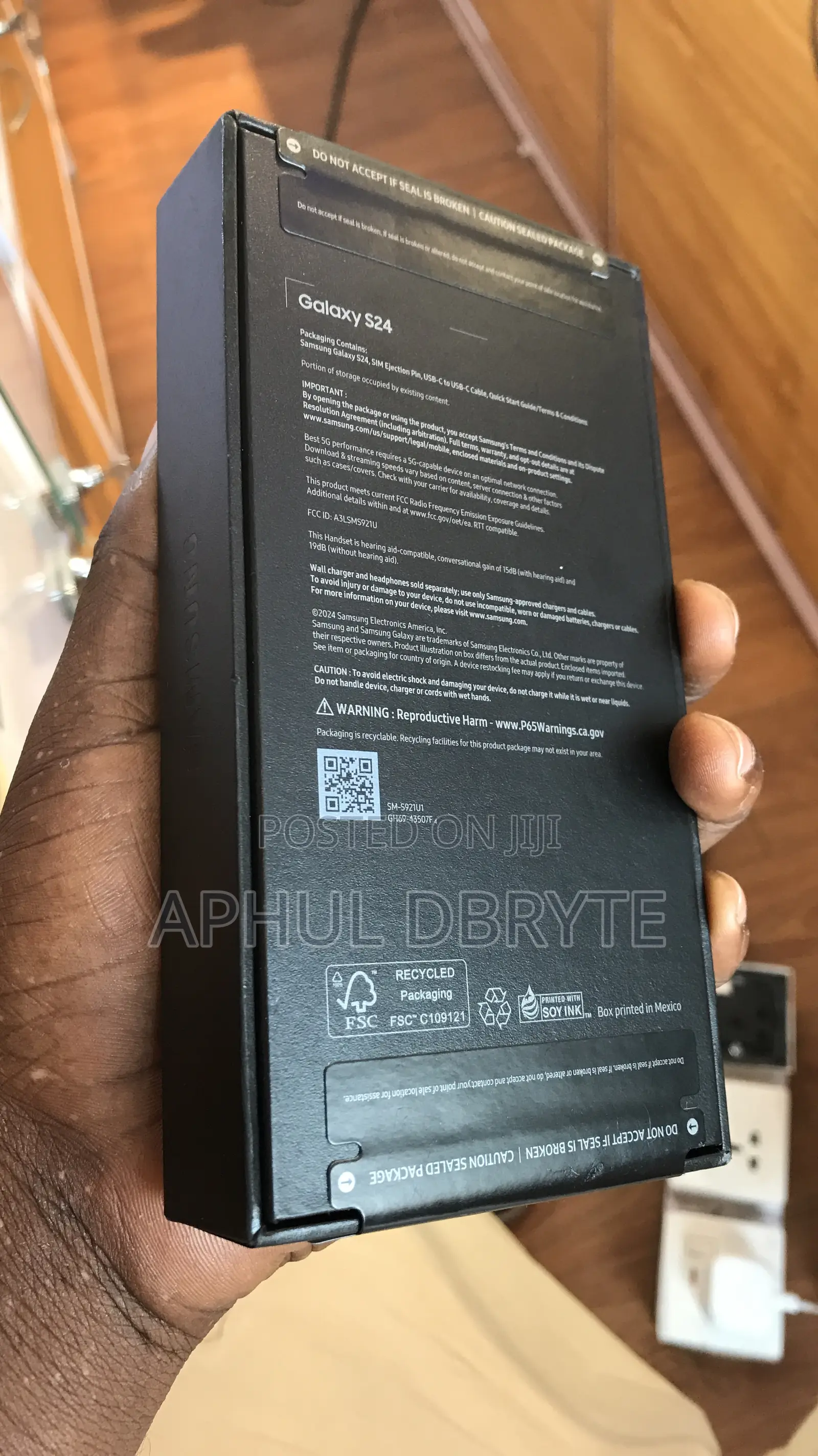 New Samsung Galaxy S24 128 GB Purple
