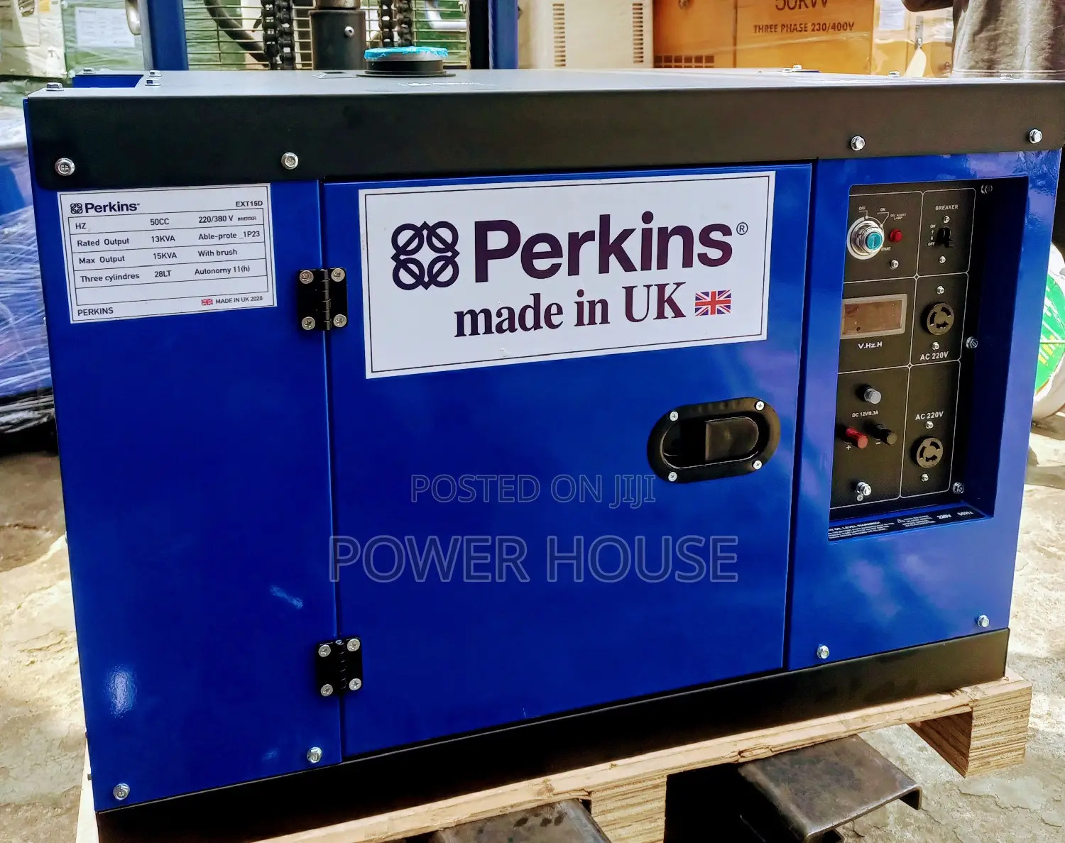 Imperishable Generator 15kva Perkins Generator 16500w 230v